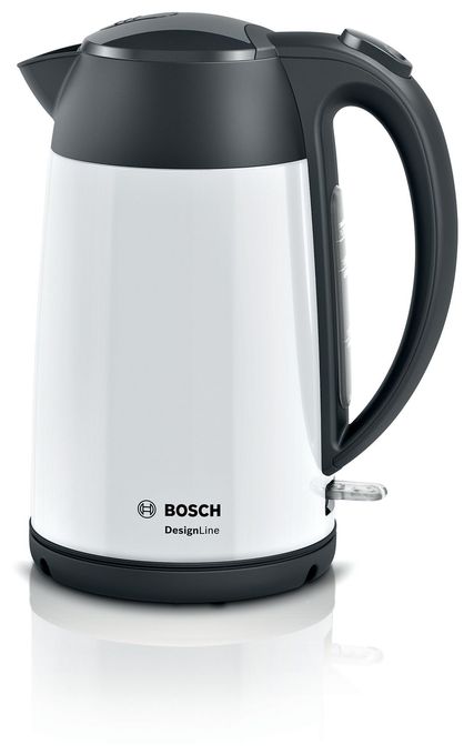 1,7 l Wasserkocher 2400 W  TWK3P421 DesignLine (Schwarz, Weiß) 