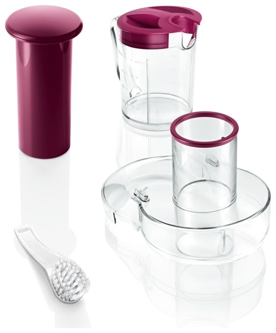 700 W (Kirsche (Frucht), Transparent, Weiß) VitaJuice 2 MES25C0 Entsafter 