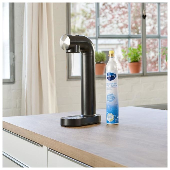 Wassersprudler  sodaONE (Schwarz, Silber) 
