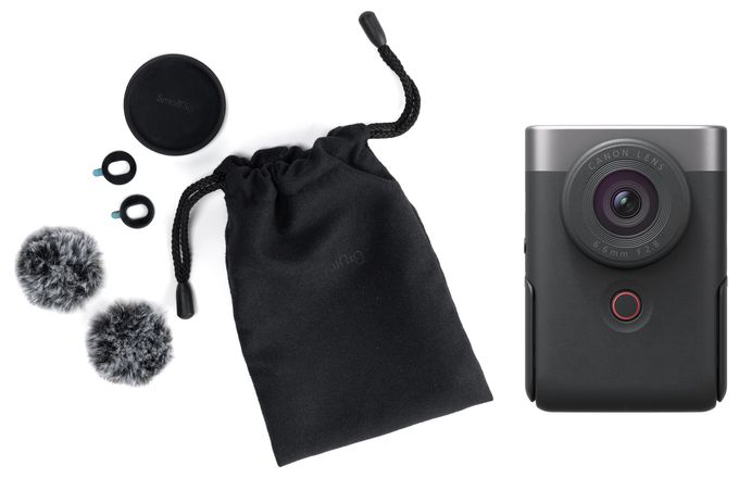 PowerShot V10 Silber Vlogging-Kit 