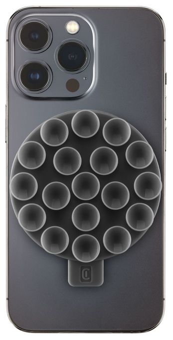 Fingerring 0 mm Universal  Bubble Selfie Saugnapfhalter (Schwarz) 