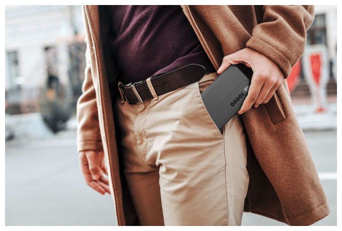10000 mAh Powerbank USB Typ-C  Elite (Schwarz) 