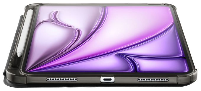 Folio aus Kunstleder für Apple iPad Air 10.9" (2022), iPad Air 10.9'' (2020), iPad Pro 11'' (2018), iPad Air 11'' (2024) bis 27,9 cm (11") (Schwarz) Folio Pro 
