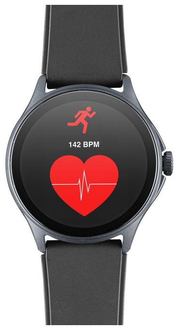 Digital Smartwatch Rund IP67 168 h  ION Pro Round (Schwarz) 