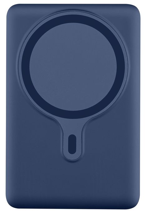 5000 mAh Powerbank USB Typ-C Kabelloses Laden  Magsafe (Blau) 