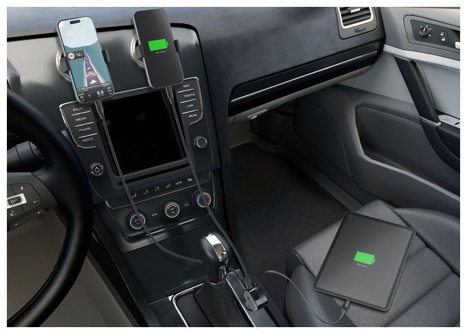 Retractable Car Charger 