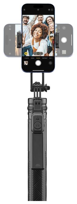 81 mm Universal  Selfie Stick Max (Schwarz) 