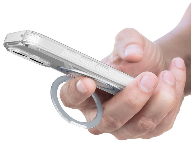 Cover für Apple iPhone 18 Pro  Spin Mag (Transparent) 