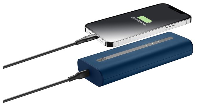 20000 mAh Powerbank USB Typ-C  Thunder (Blau) 
