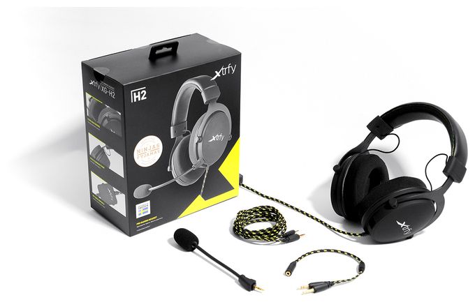 Over Ear Kopfhörer Kabelgebunden  H2 (Schwarz) 