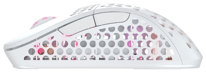 19000 DPI Gaming Maus Optisch  M4 RGB (Weiß) 