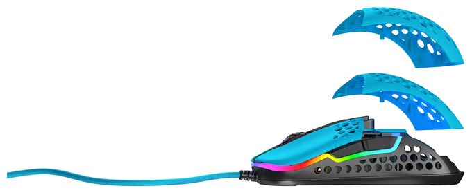 16000 DPI Gaming Maus Optisch  M42 (Blau) 
