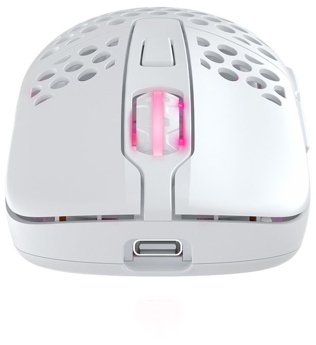 19000 DPI Gaming Maus Optisch  M42 RGB (Weiß) 