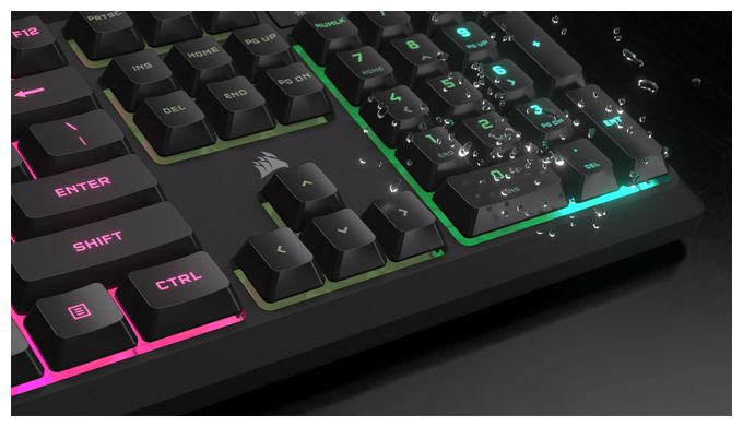 RGB-LED Gaming Tastatur USB  K55 Core (Grau) 