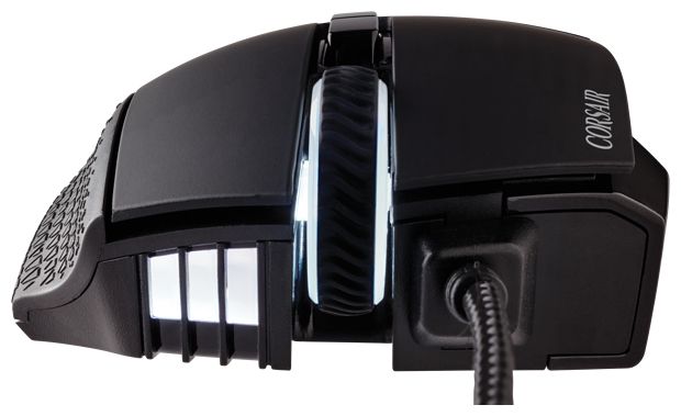 18000 DPI Gaming Maus Optisch  Scimitar RGB Elite (Schwarz) 