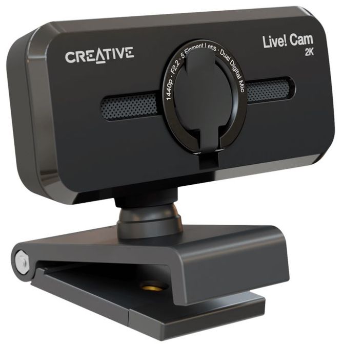 2560 x 1440 Pixel Webcam  Live! Cam Sync V3 