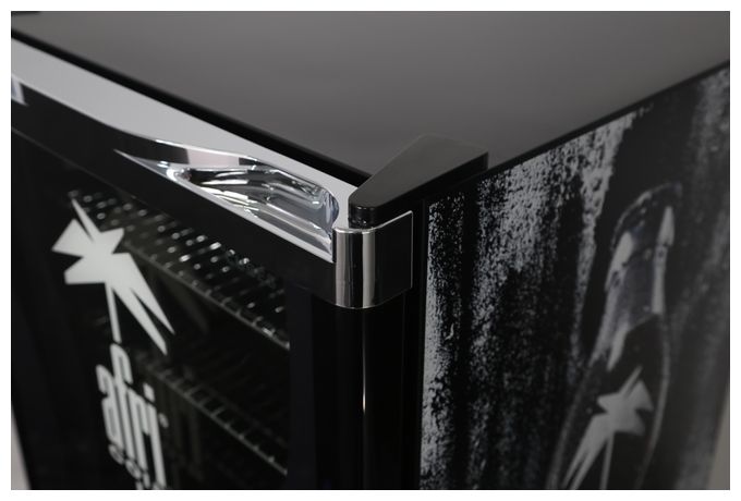 115 l Tischkühlschrank EEK: E 81 kWh Jahr  HighCube Afri Cola HC150E (Schwarz) 