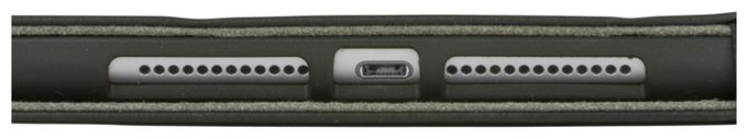 Flip case aus Kunstleder für Apple iPad (2021) bis 25,9 cm (10.2") Kratzresistent mit Magnetverschluss (Schwarz) Oslo 