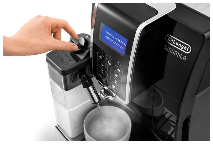 Kaffeevollautomat 15 bar 300 g AutoClean  Dinamica ECAM356.57.B (Schwarz) 