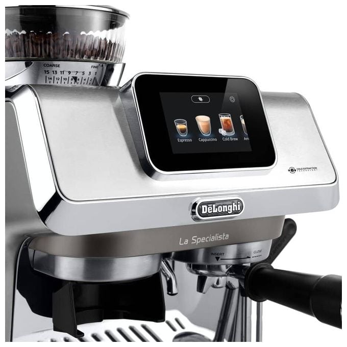 Siebträger Kaffeemaschine 15 bar 1450 W  EC9455.M  La Specialista Touch (Edelstahl) 