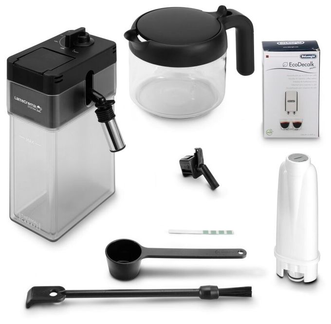 Kaffeevollautomat 2,2 l 500 g (Metal Black) PrimaDonna Soul ECAM610.75.MB 