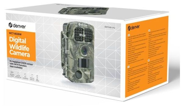 3840 x 2160 Pixel IP65 Nachtsicht  WCT-8026W Wildkamera (Camouflage) 