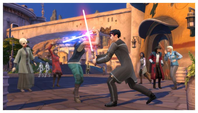 Die Sims 4 + Star Wars: Reise nach Batuu - Bundle (Xbox One) 