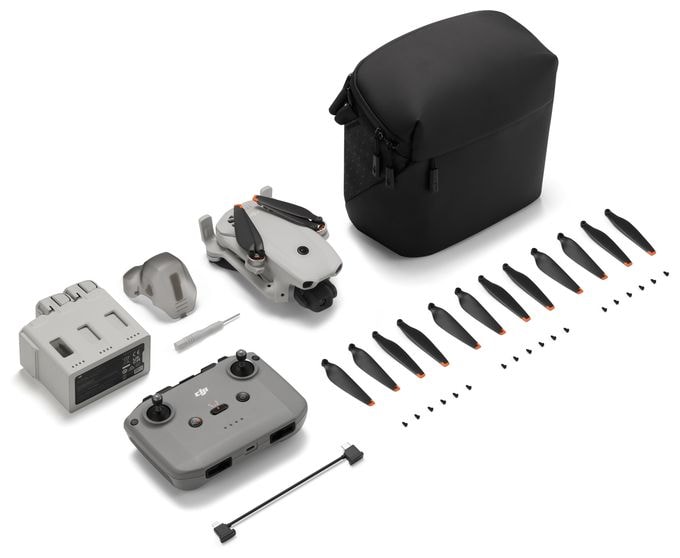 Quadrocopter Multicopter/Drohne Flugzeit: 36 min  Lito 1 Fly More Combo (Grau) 