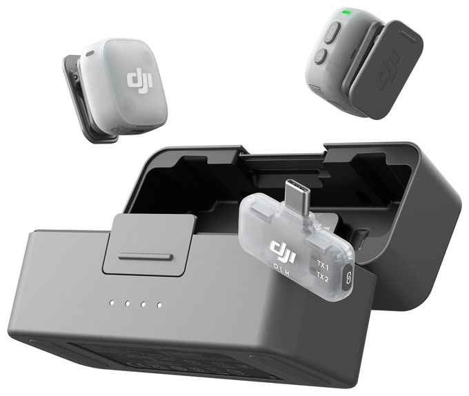 Mic Mini 2 (2 TX + 1 RX + Charging Case) 