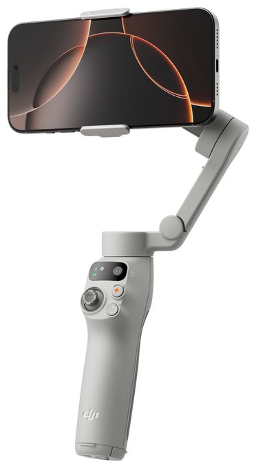 Stativ Gimbal für Smartphone faltbar Bluetooth  Osmo Mobile 7 Gimbal-Stabilisator (Weiß) 