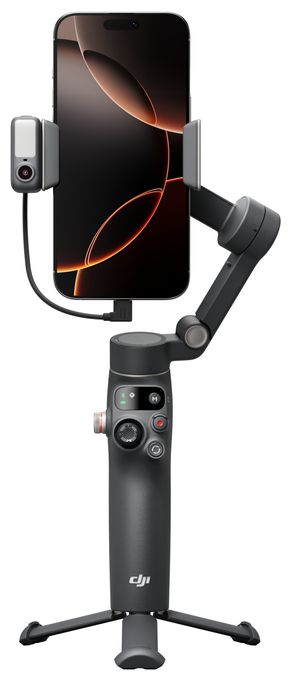 Stativ Gimbal für Smartphone faltbar Bluetooth  Osmo Mobile 8 Standard (Schwarz) 