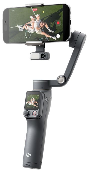 Stativ Gimbal für Smartphone faltbar Bluetooth  Osmo Mobile 8P Advanced Tracking Combo (Schwarz) 