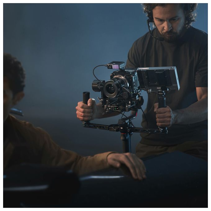 Stativ Gimbal für Kamera faltbar Bluetooth  RS 4 Pro (Schwarz) 