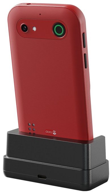 4G Smartphone 6,1 cm (2.4 Zoll 1 GHz 0,3 MP Single SIM  Leva E10 (Rot) 