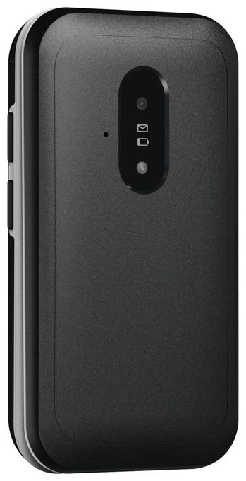 4G Smartphone 7,11 cm (2.8 Zoll) 0,3 MP Single SIM  Leva E22 (Schwarz, Weiß) 