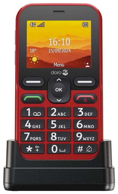 4G Smartphone 6,1 cm (2.4 Zoll 2 MP Single SIM  Leva L10 (Rot) 