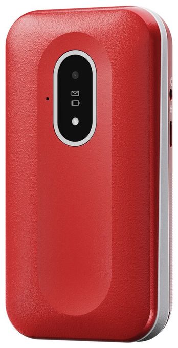 4G Smartphone 7,11 cm (2.8 Zoll) 2 MP Single SIM  Leva L20 (Rot, Weiß) 