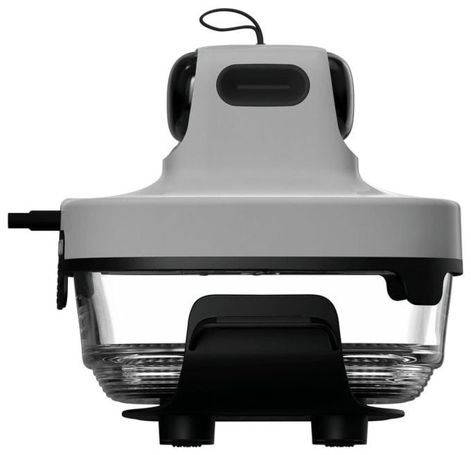 Heißluftfritteuse 1500 W (Schwarz, Transparent, Weiß) Tasti 
