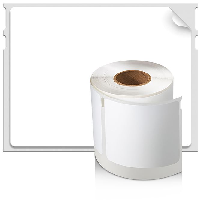 DYMO Original LabelWriter Mehrzwecketiketten | 54 mm x 70 mm | Rolle mit 320 leicht ablösbaren Etiketten | selbstklebend | für LabelWriter Etikettendrucker und Beschriftungsgerät 