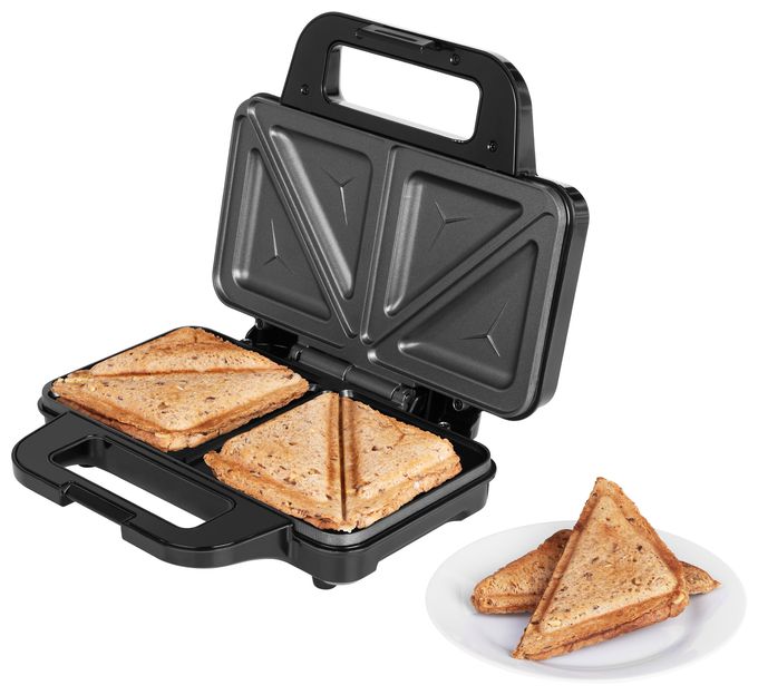 Sandwichmaker 700 W für 2 Sandwiches  S2120 Grande (Weiß) 