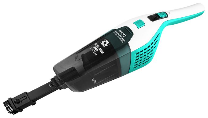 Handstaubsauger Beutellos bis 60 min Laufzeit 3,7 V (Schwarz, Blau, Weiß) VT3420 2in1 