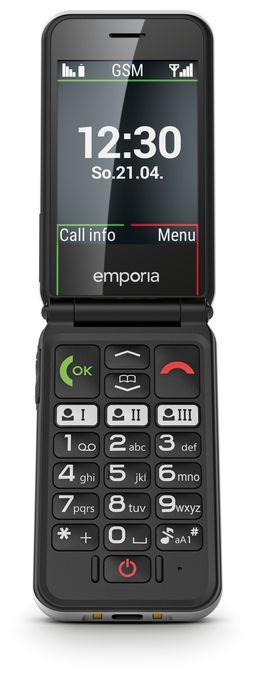 2G Smartphone 7,11 cm (2.8 Zoll)  SimpliCity glam (Weiß) 