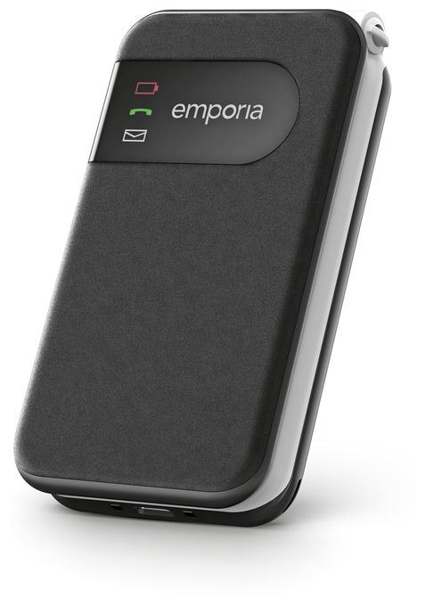 4G Smartphone 7,11 cm (2.8 Zoll) Single SIM  SimpliCity glam (Schwarz) 