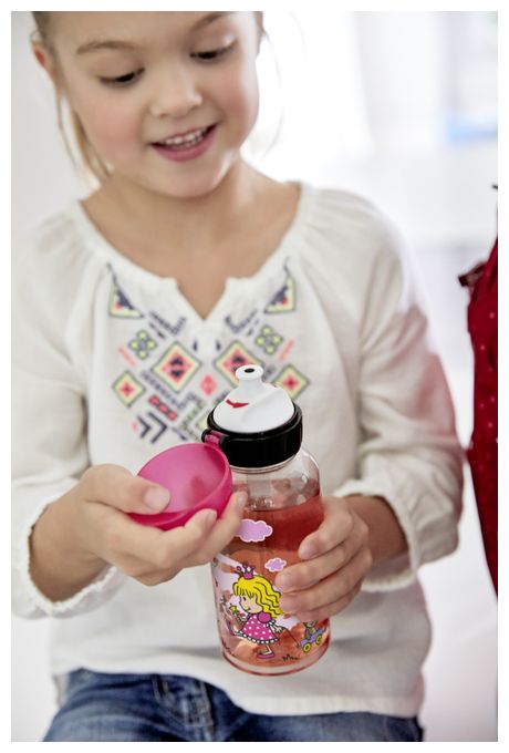  518137 Kids Tritan Set Trinkflasche und Brotdose Princess (Pink) 