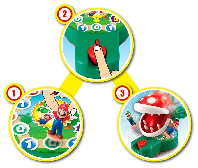Brettspiel ab 4 Jahr(e) 7357 Super Mario Pirahna Plant Escape! 