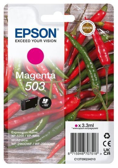 originale Druckerpatronen Magenta 3,3 ml 503 C13T09Q34010 