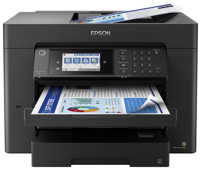 All in One A3 Tintenstrahl Drucker 4800 x 2400 DPI WorkForce Pro WF-7840DTWF 