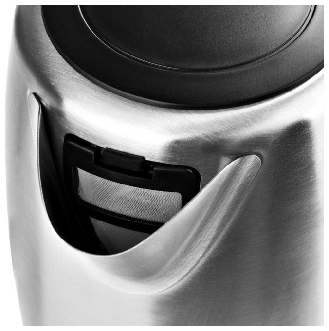 1,0 l Wasserkocher 1600 W  Adela (Schwarz, Edelstahl) 