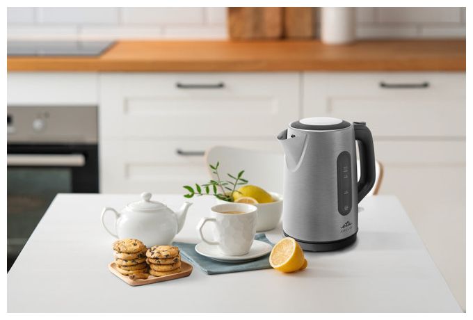 1,7 l Wasserkocher 2200 W  Amelie (Schwarz, Edelstahl) 