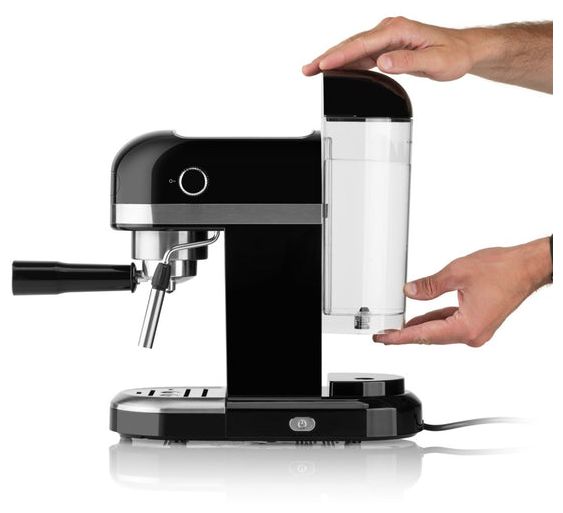 Siebträger Kaffeemaschine 20 bar 1465 W  Coffito (Schwarz) 